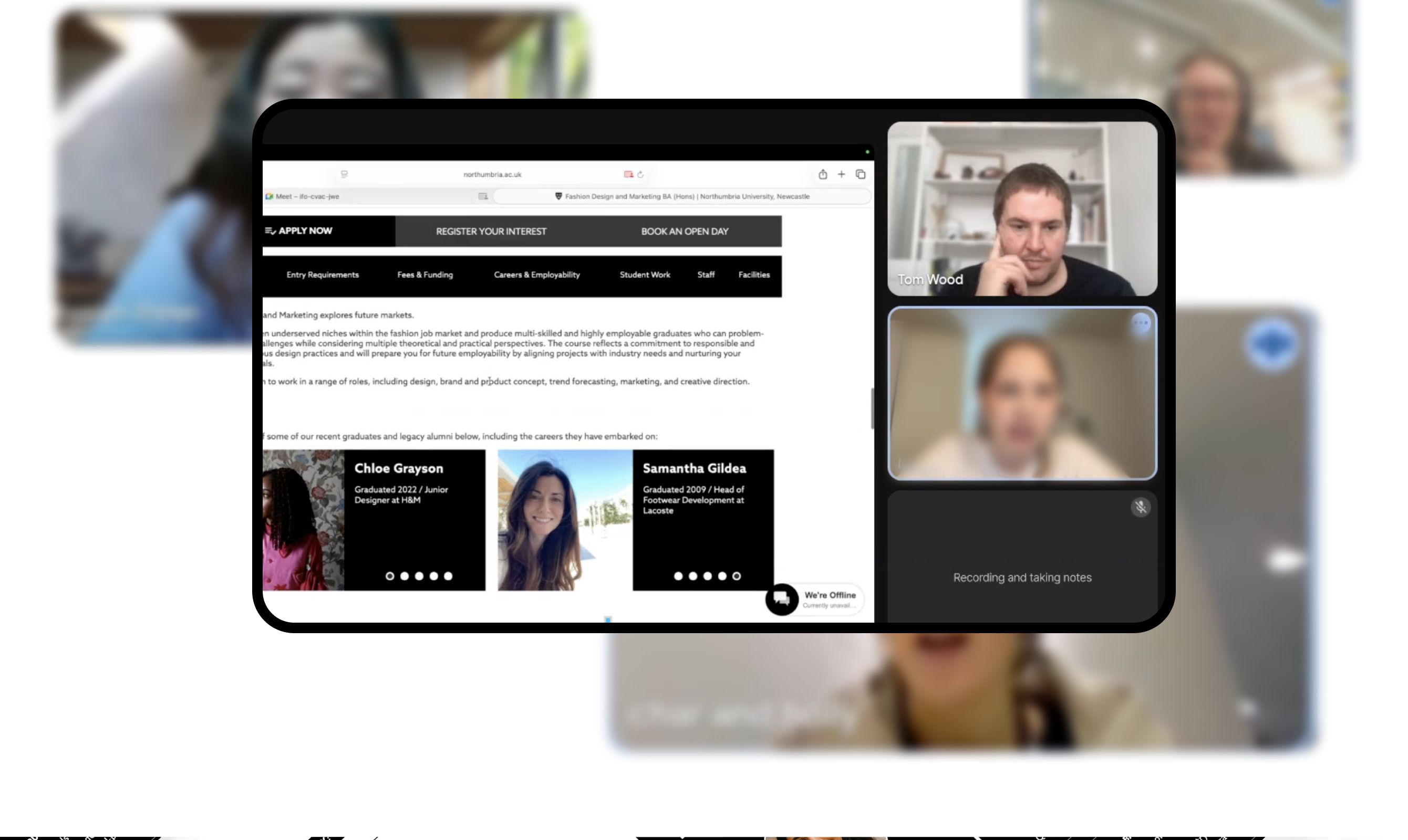 Testing the new designs with users