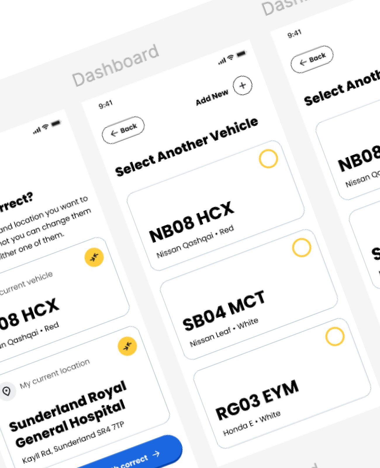 GroupNexus Blue Badge app UX by Komodo