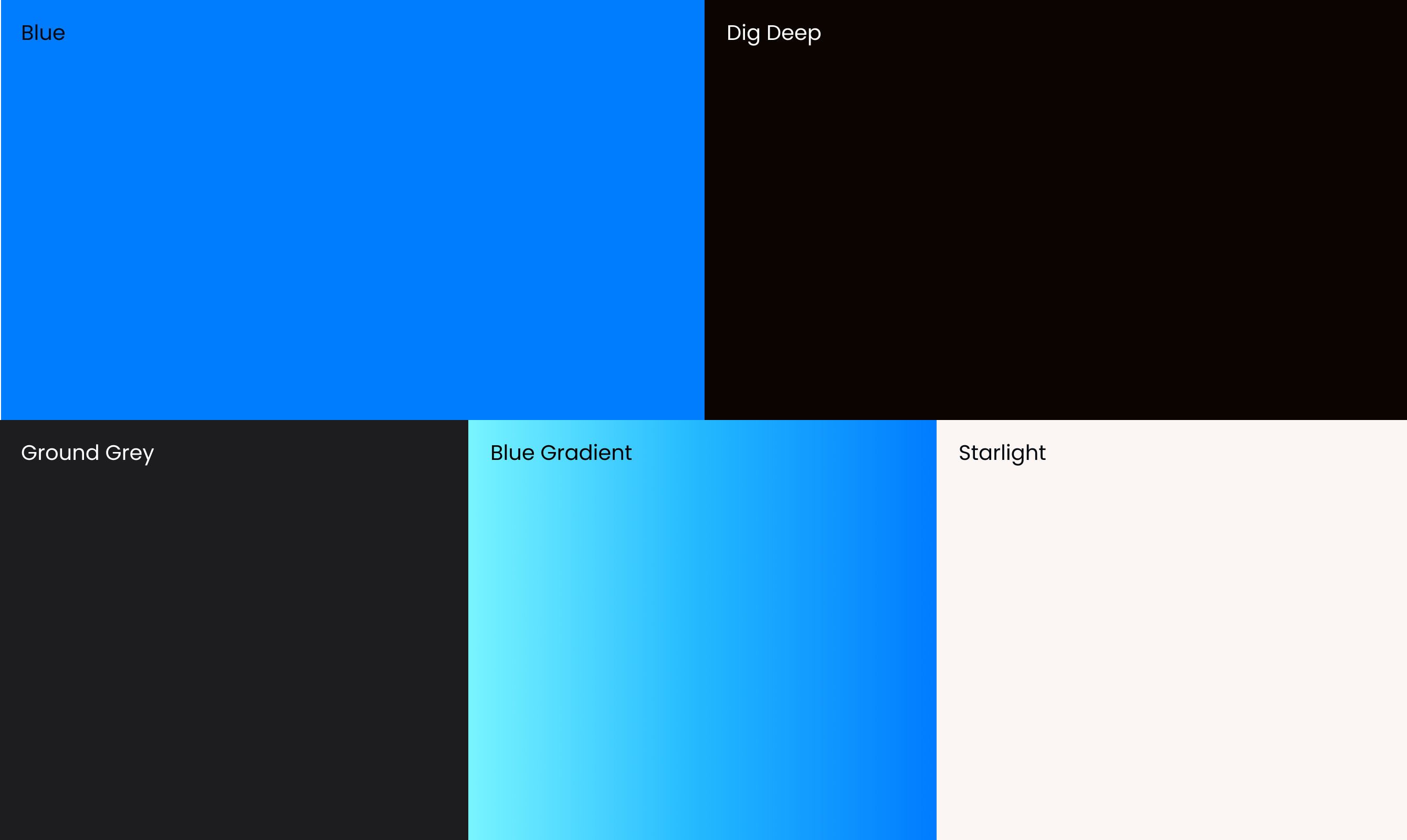 The Origin colour palette