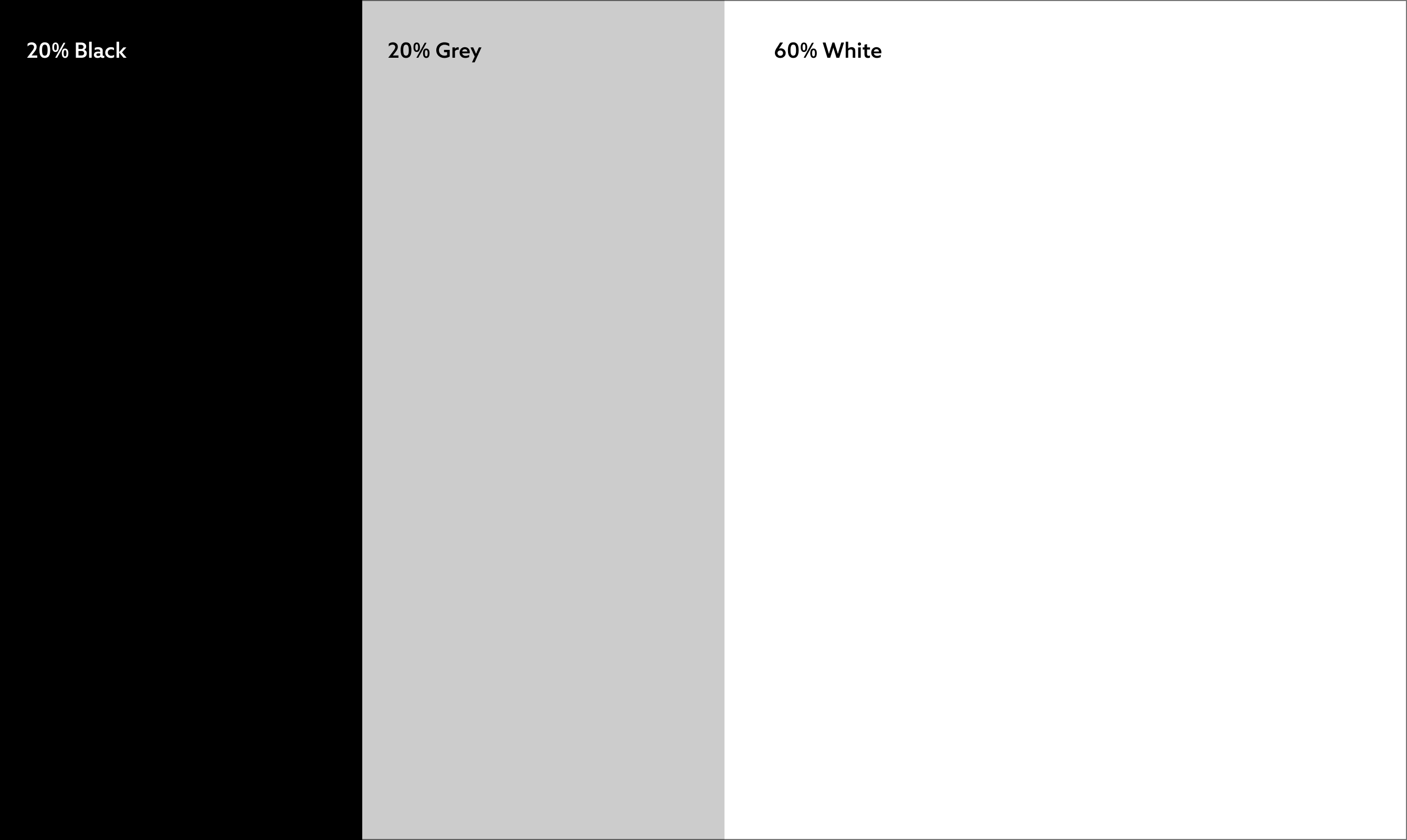 The Northumbria University colour palette used across the redesign