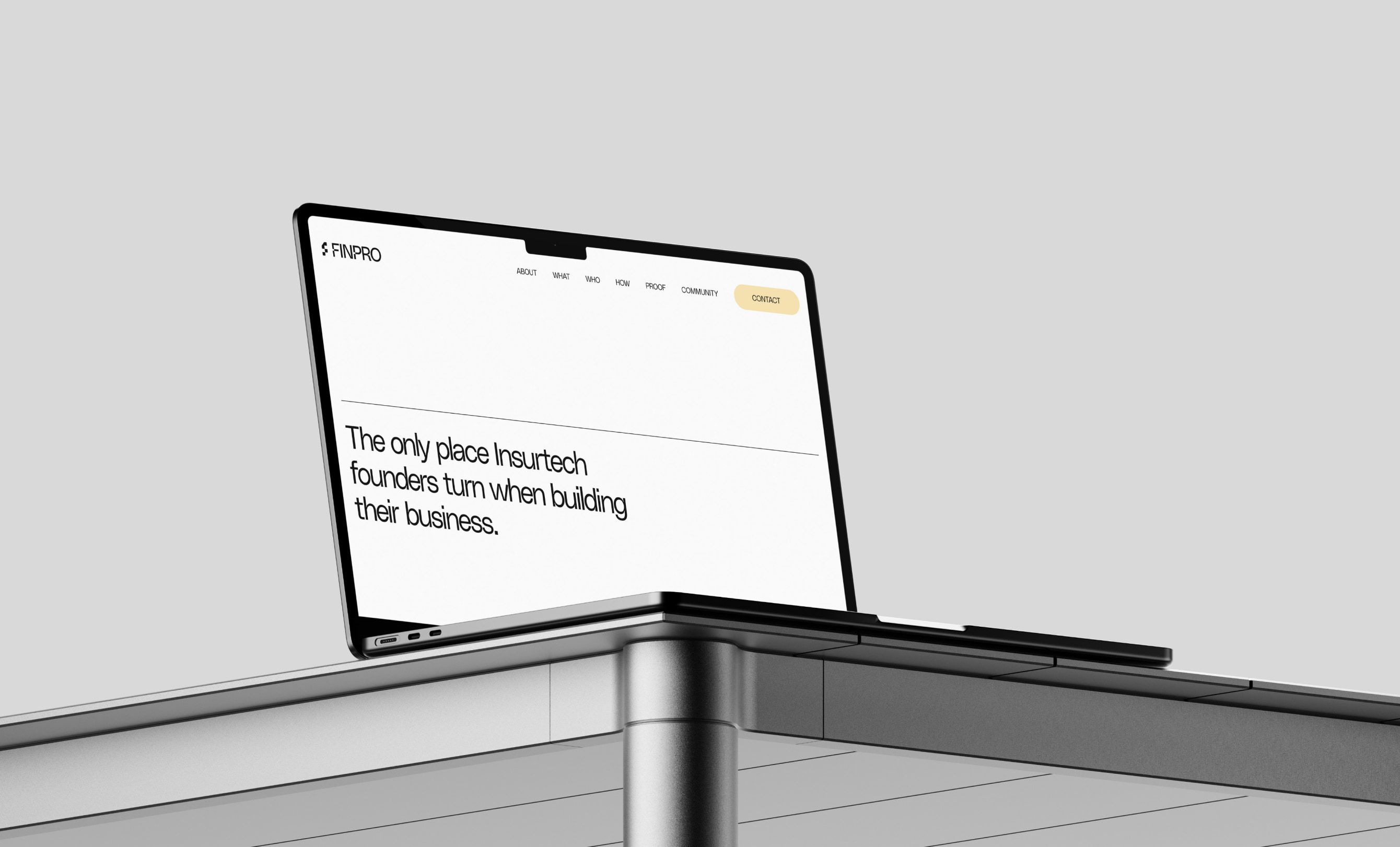 The FinPro brand and website by Komodo