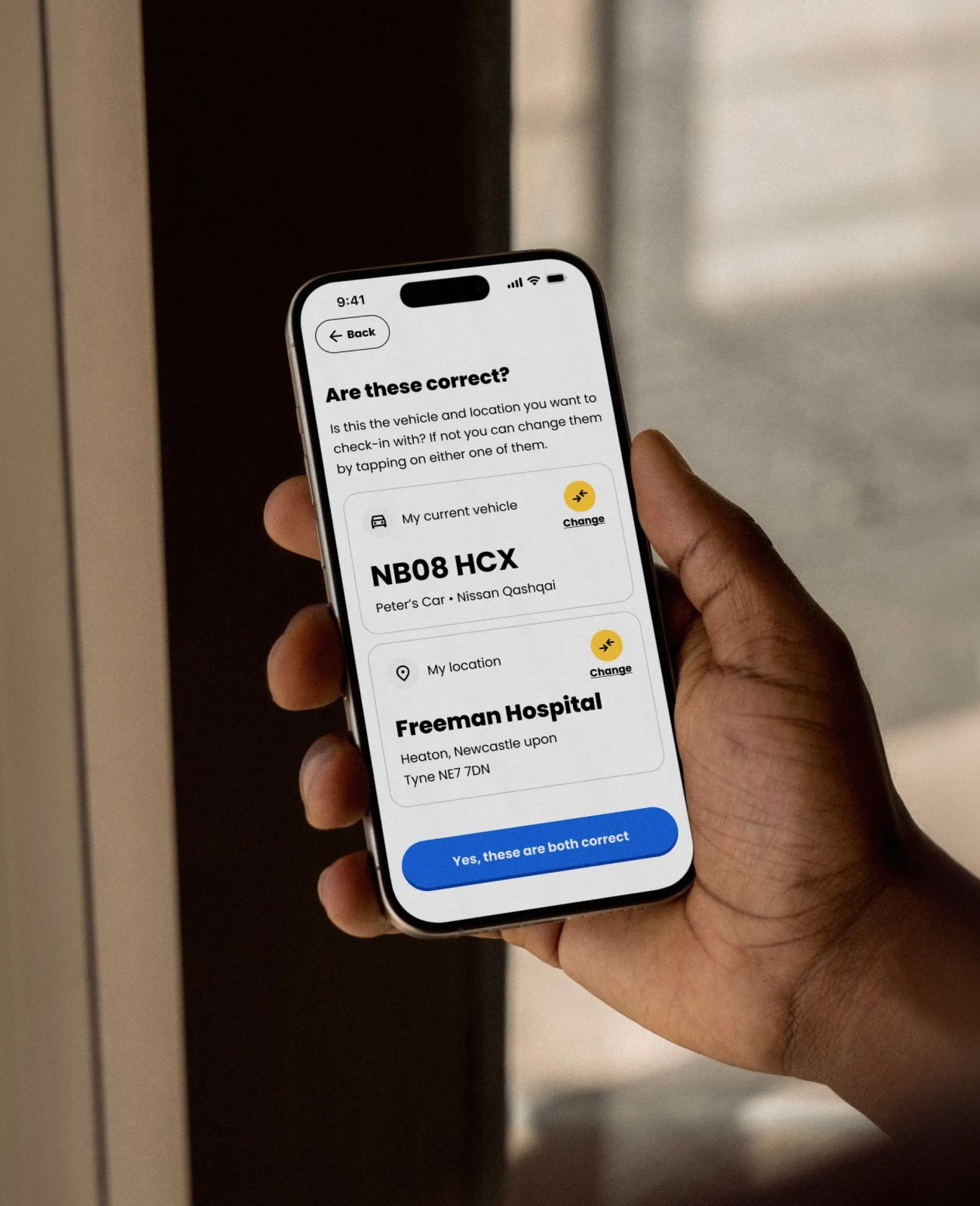 GroupNexus Blue Badge app UX by Komodo