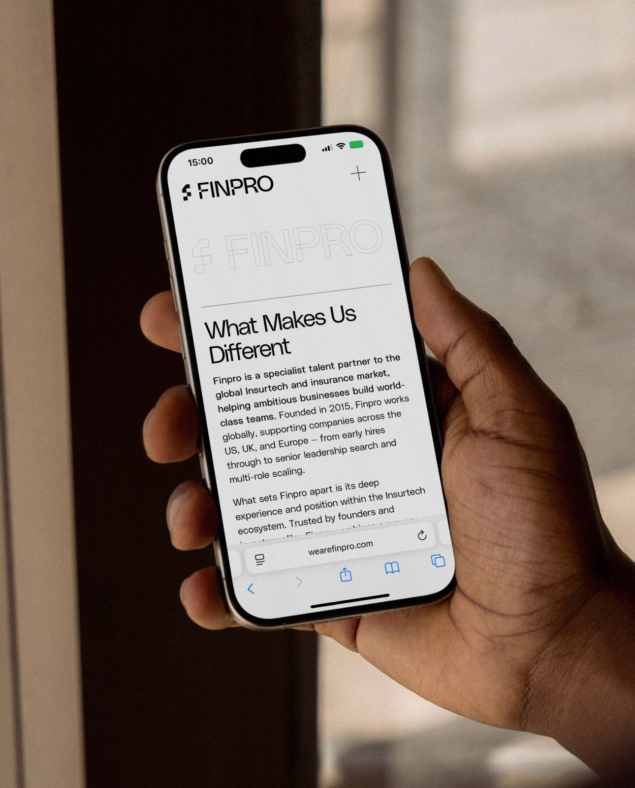 The FinPro brand and website by Komodo