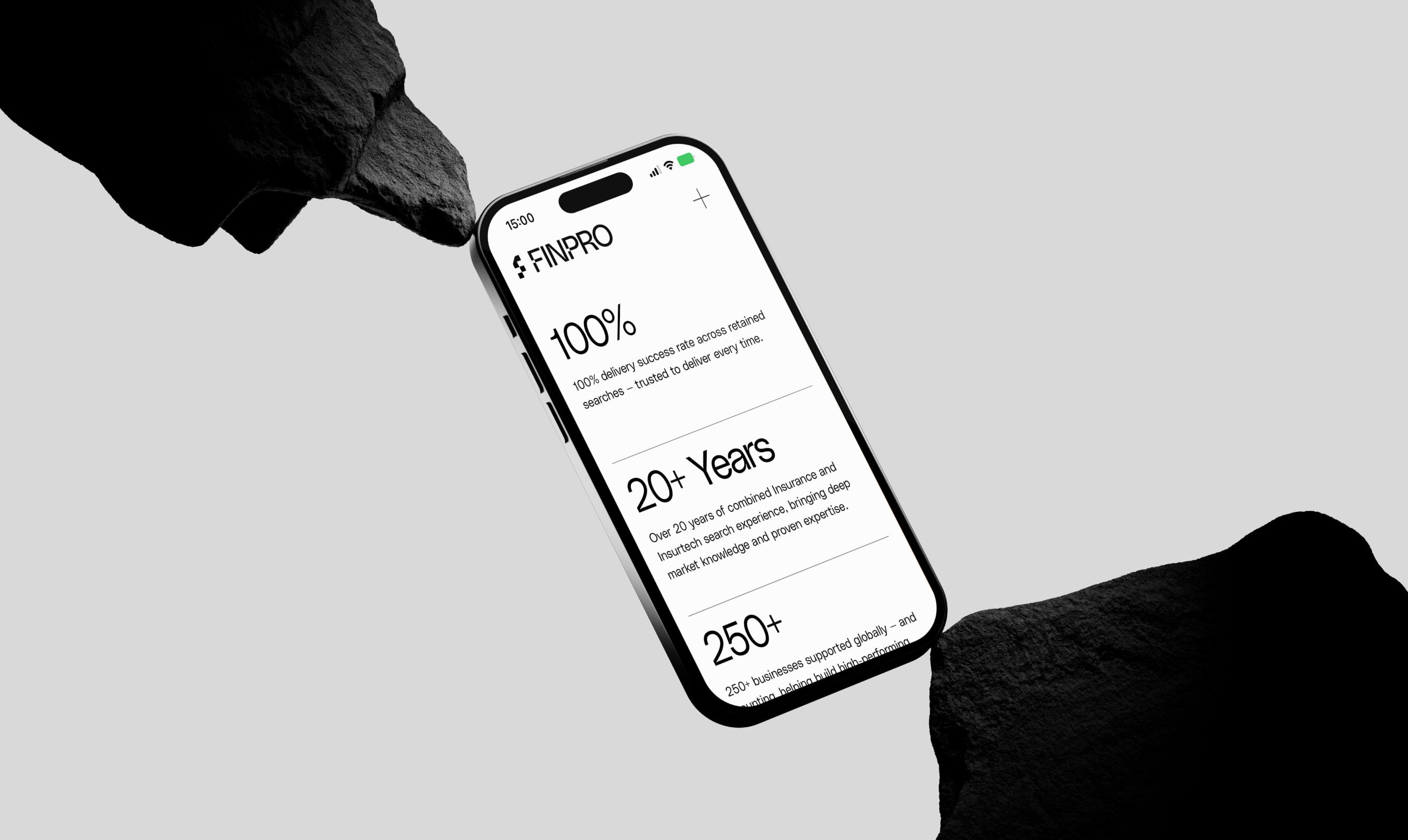 The FinPro brand and website by Komodo
