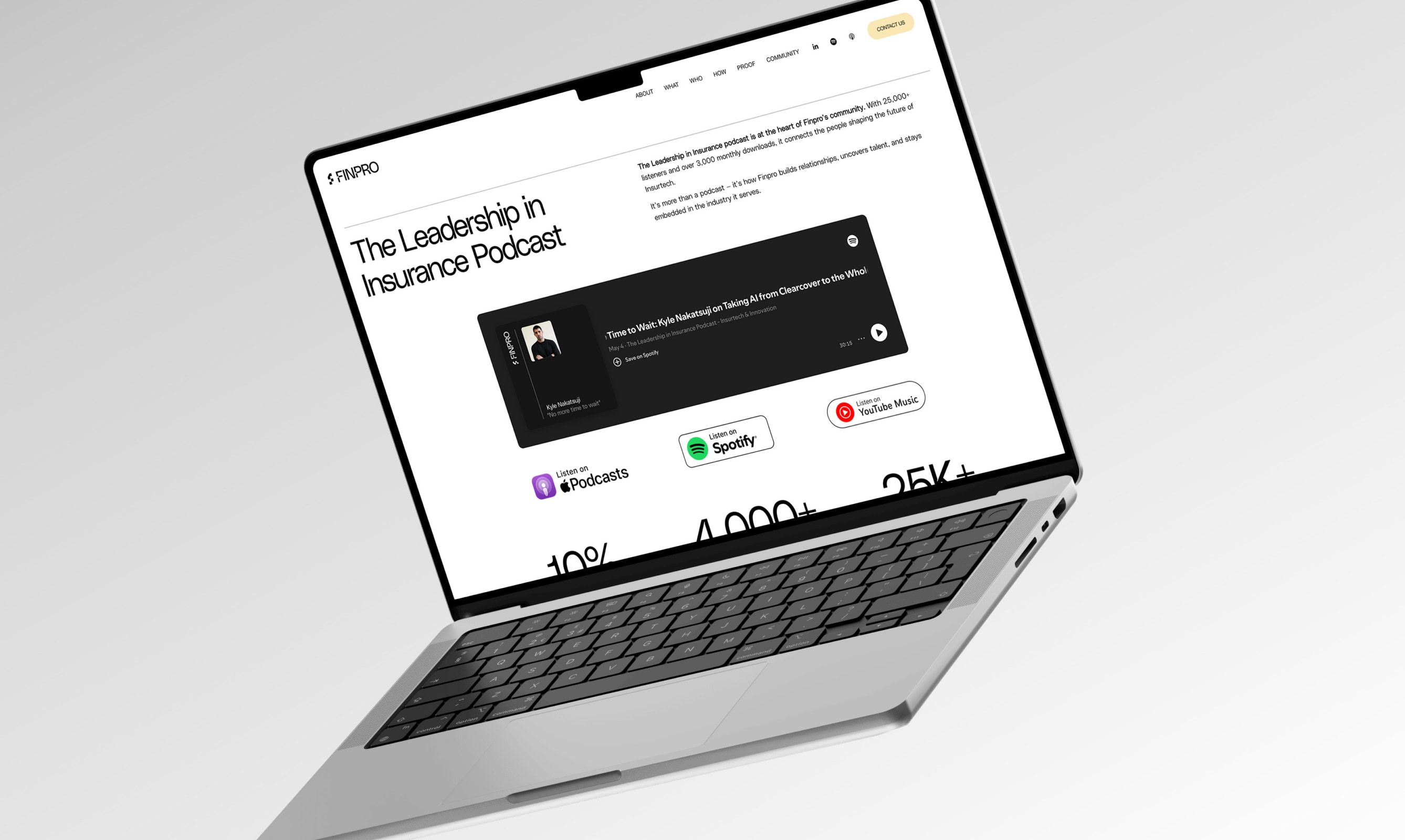 The FinPro brand and website by Komodo