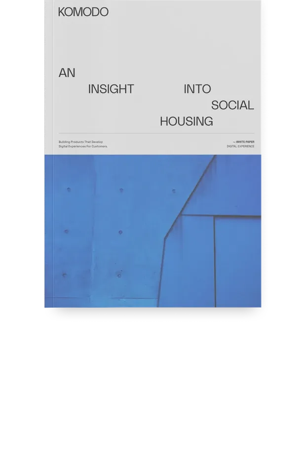 Cover of the Komodo whitepaper An Insight into Social Housing