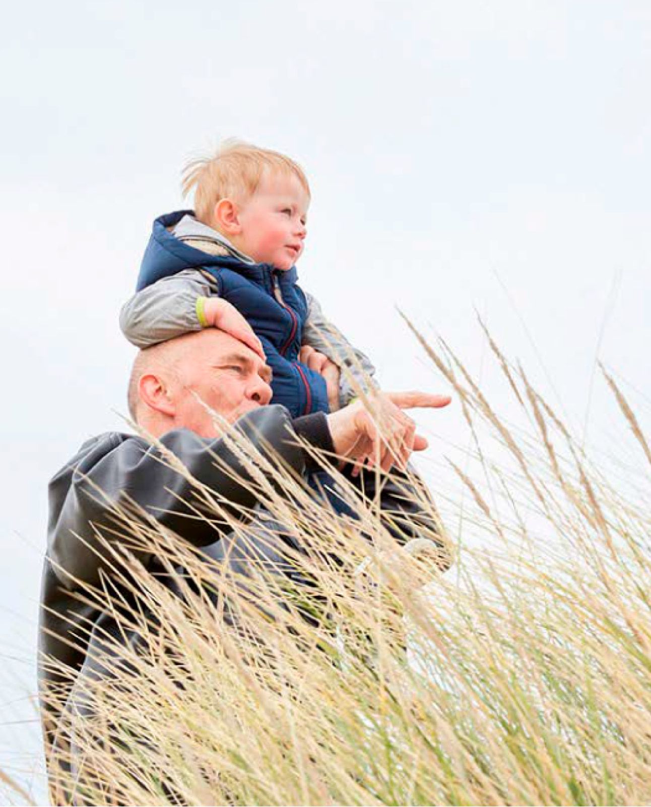 A family day out in the dunes