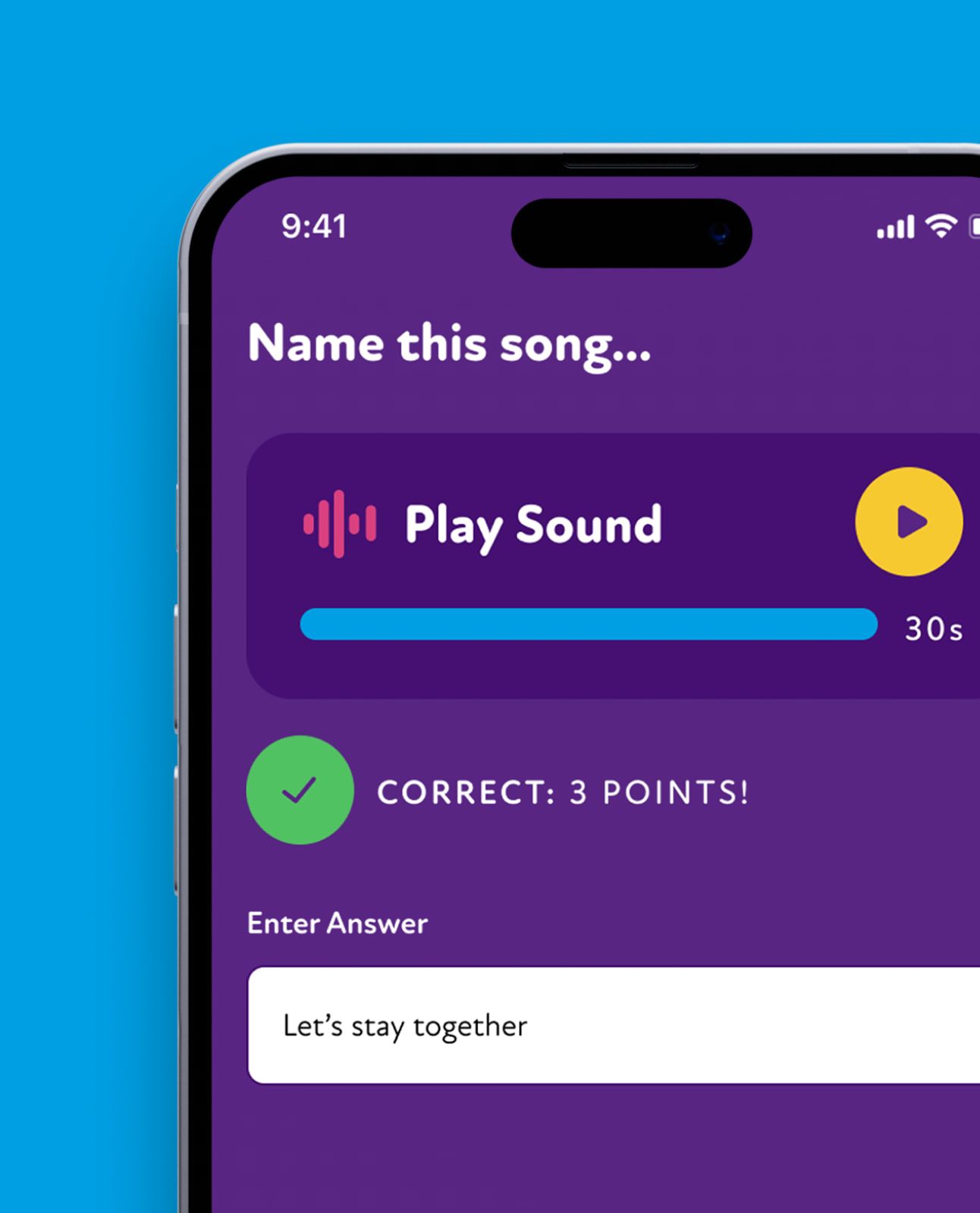 A name-this-song trail challenge