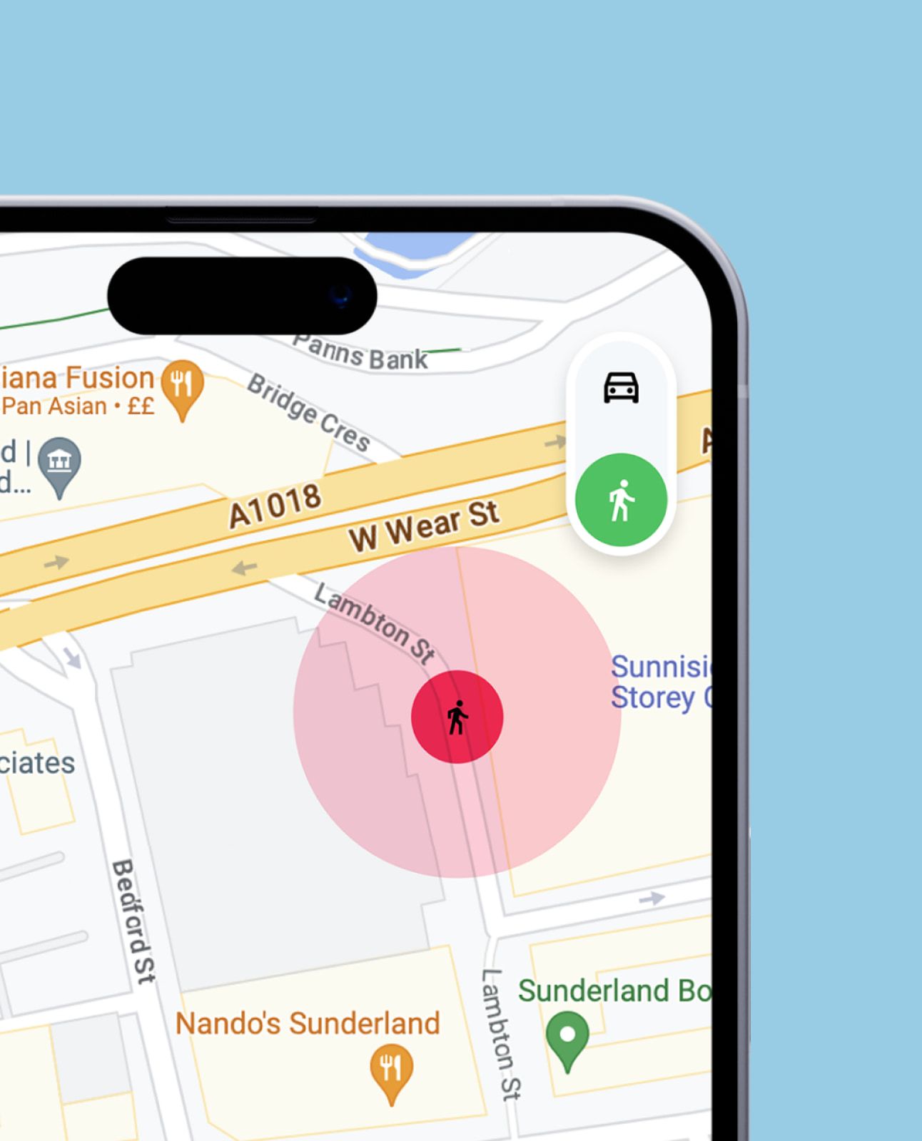 Walking route suggestion